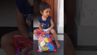 രാവിലെ   കളിപ്പാട്ടം  ആയിട്ട്  ഇറങ്ങി #cutebaby #baby #cute #funny