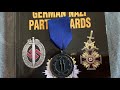 ww2 german third reich ss 4 year service medal.