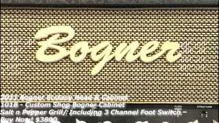 Bogner Amplification | Ecstasy 101B w/Custom Cabinet