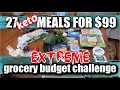 27 KETO MEALS FOR $99 | GROCERY BUDGET CHALLENGE | FRUGAL LOW CARB IDEAS