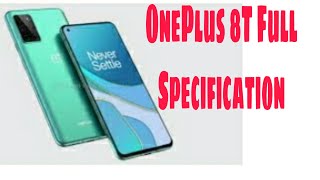 OnePlus 8T Full Specification, | oneplus 8T features,|