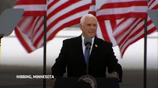 Pence stumps for Trump in Minnesota's Iron Range