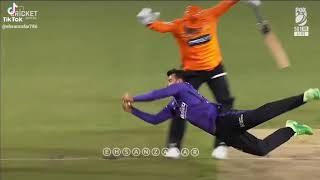 shadab Khan is excellent fielding by big bash League Superman catch