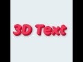 How To Make 3D Text Hover Animation in HTML & CSS