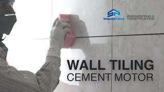 Wall Tiling (Cement Mortar) - SP Hand Skills Training Video (Hindi)