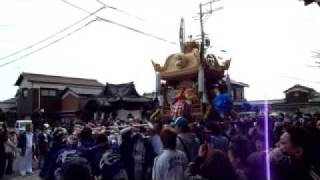 平成２１年 魚吹八幡神社 武神祭・長松屋台2