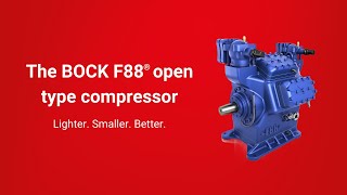 Danfoss BOCK® F88 | Introducing the 8-cylinder open type compressor