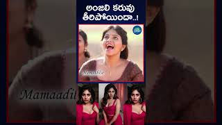 అంజలి కరువు తీరిపోయిందా..! | Game Changer Anjali Latest News | #gamechanger #anjali #mamaadilse