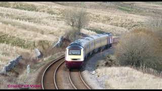 Colas HST Races Up Over Aisgill.  New livery for Colas Rail?