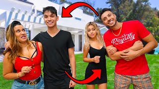SWITCHING GIRLFRIENDS With THE ROYALTY FAMILY For 24 HOURS!
