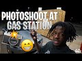 Photoshoot at Gas Station Vlog | HB INA MARO