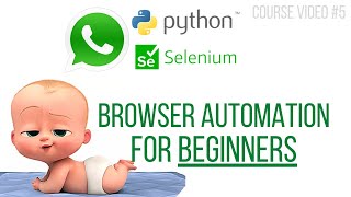 python library selenium google chrome driver installation