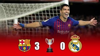 كلاسيكو الارض🔥 برشلونة 3-0 ريال مدريد/ اياب نصف نهائي كأس الملك 2019 / تعليق عصام الشوالي / HD
