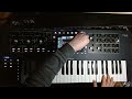 waldorf iridium synthesizer fun