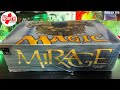 MIRAGE Booster Box Opening - Vintage 1996 Magic the Gathering!