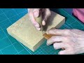 12 leather craft making business card wallet 가죽공예 명함지갑 만들기 freepattern 패턴공유