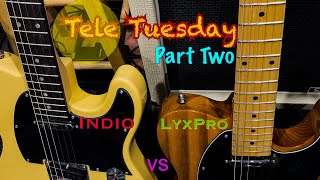 Tele Tuesday | Part 2 | Solid Body LyxPro vs Monoprice Indio Retro