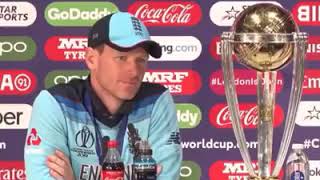 lCC Cricket World Cup 2019 Final England Captain speech