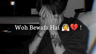 👉 Dil Hi 💔 Toh Tha 😒 Bhar Gaya 🥀 Hoga 😭 | Heart Broken Lines | Sad Shayari | Urdu Poetry |