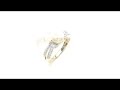 silverona 2.27ctw genuine pearl u0026 white cubic zircon .925 sterling silver gold plating ring