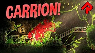 BE THE MONSTER in the Goriest Metroidvania Ever! | Carrion gameplay (alpha demo playthrough)