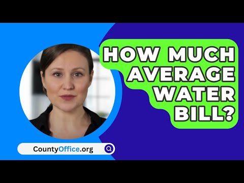 How much is the average water bill in Georgia?