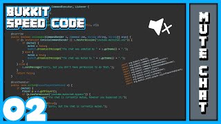 Bukkit Speed Code 02 | Mute Chat Command