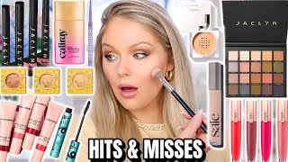 TESTING VIRAL NEW MAKEUP (high end & drugstore) 😍 FIRST IMPRESSIONS MAKEUP TUTORIAL