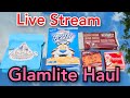 Live Stream: GLAMLITE & HALF MAGIC HAUL and SWATCHES with Chit Chat!!!