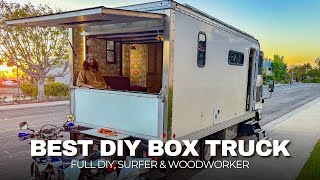 INCREDIBLE Box Truck Converted into Camper & Tiny Home