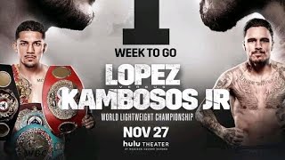 Lopez vs kambosos highlights