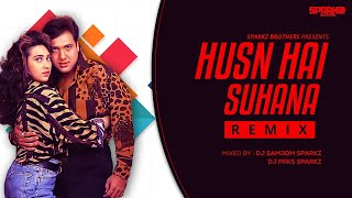 Husn Hai Suhaana | Remix | SparkZ Brothers | Coolie No.1 | Govinda | Karisma Kapoor | Sara Ali Khan