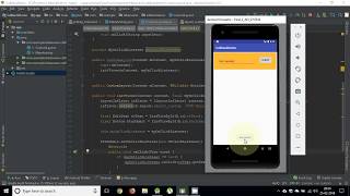 Demonstration of Custom View with CallBack in Android