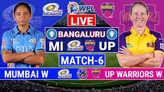 WPL 2024 Live: Mumbai Indians Women vs UP Warriorz Women Live Cricket Match Today MI vs UP Live