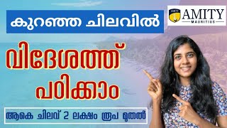 Mauritius ലെ Amity University യിൽ നിങ്ങൾക്ക് കുറഞ്ഞ ചിലവിൽ പഠിക്കാം | Meenu Talkies