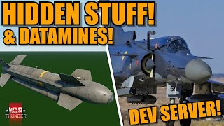 HIDDEN STUFF in the FILES of the DEV! DOUBLE AIM-120 PYLONS! KFIR C10! & MORE! - War Thunder