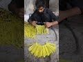 MAKE AN YELLOW CLEANING BRUSH || AAA Skills #aaa #claycreation #automationinmanufacturing