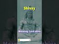 Lord Shiva Inspired Baby Boys Name | Top 5 Lord Shiva Names For Boys #shorts #shortsfeed #short