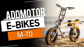 Addmotor MOTAN M-70 750W Retro Electric Cruiser Bike Mini Motorbike