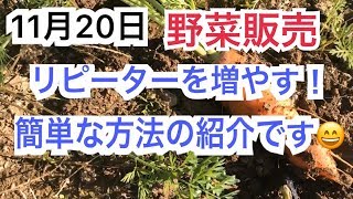 一人・農業・田舎暮らし 野菜販売リピーター簡単に作れる方法