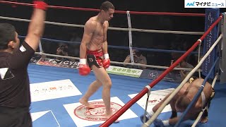 【K-1試合映像】決勝 ストーヤン・コプリヴレンスキーがヴィクトル・アキモフを1R秒殺KOで優勝！優勝コメントあり『K-1 WORLD MAX』