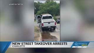 CMPD makes 22 arrests, seizes 10 guns as part of crackdown on street takeovers over last several mon