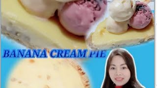 #BANANACREAMPIE| HOW TO MAKE BANANA CREAM PIE #GERCELCHANNEL