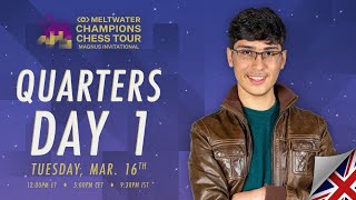 $1.5M Meltwater Champions Chess Tour: Magnus Carlsen Invitational | Day 4 | P.  Leko \u0026 T. Sachdev