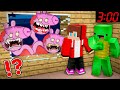 JJ and Mikey HIDE From NEW Scary Peppa Pig EXE in Minecraft Challenge Maizen Security House