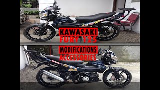 Kawasaki Fury 125 Aesthetic Modifications and Accessories