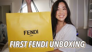 UNBOXING FENDI BAUGETTE | MY FIRST FENDI BAG 2021 😅😂