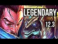 YASUO vs NASUS (MID) | 3.8M mastery, 11/2/12, Legendary, 500+ games | NA Master | 12.3