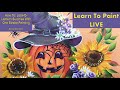 Learn to Paint One Stroke - LIVE With Donna: Jack-O-Lantern Surprise | Donna Dewberry 2024