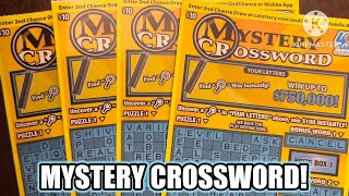 MYSTERY CROSSWORD! CA Scratchers